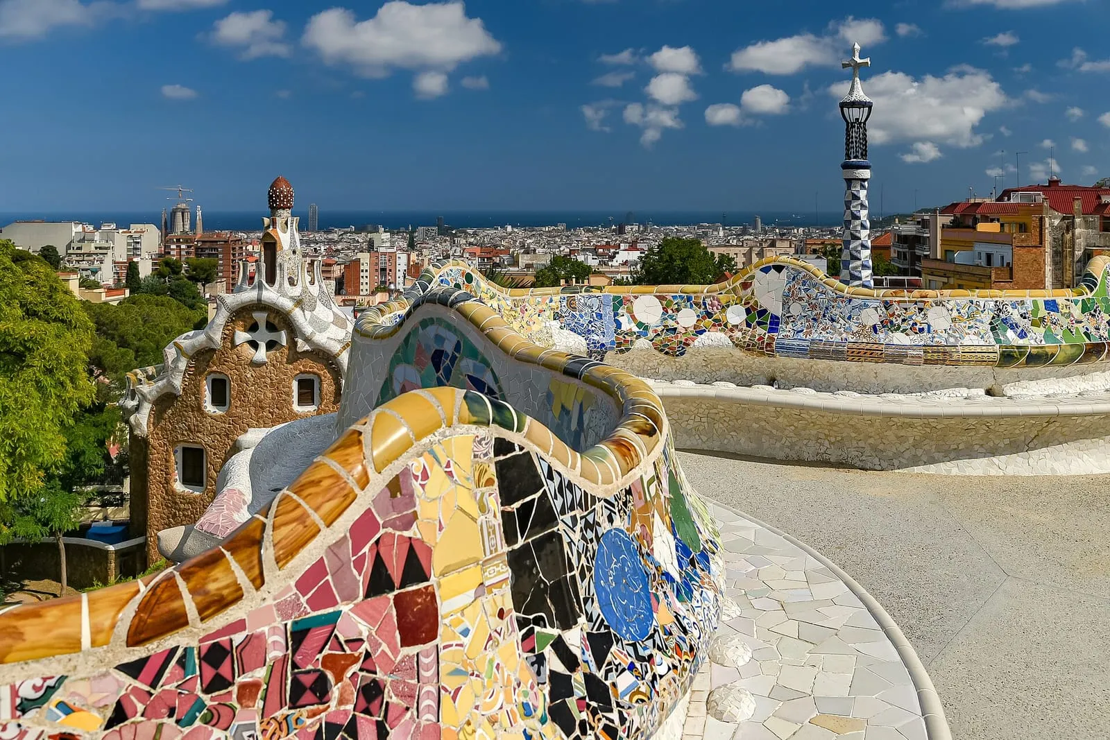Park Güell, em Barcelona