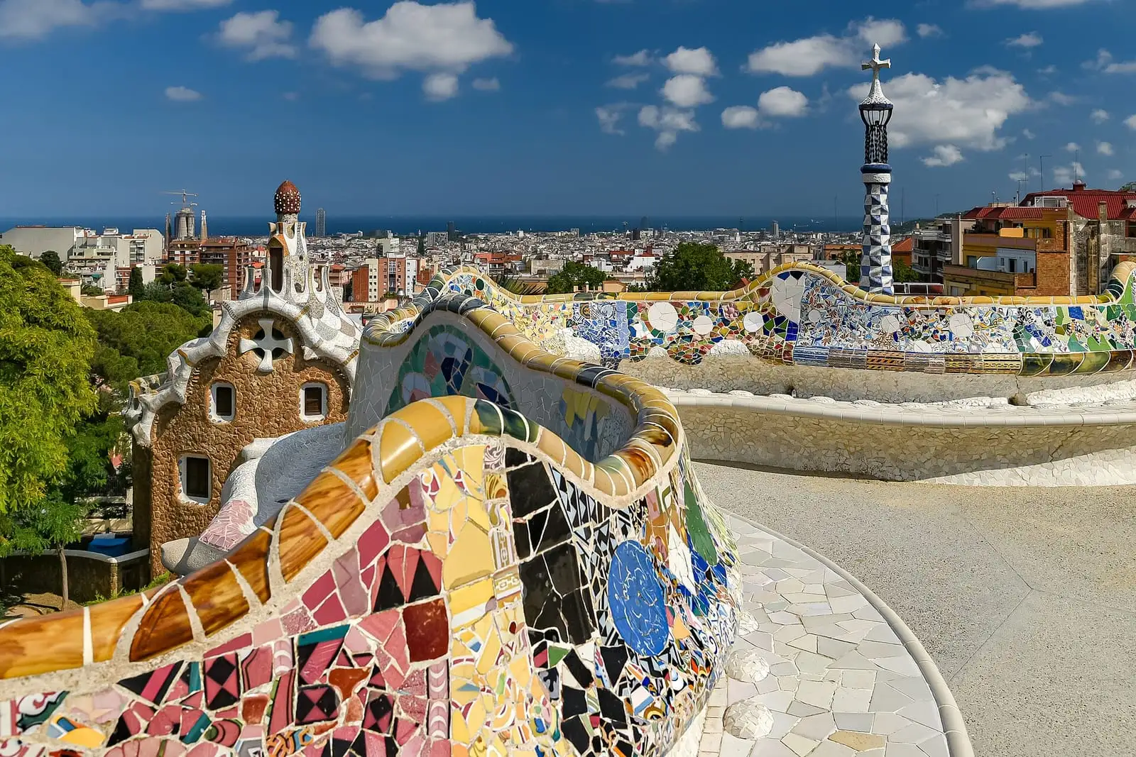 Park Güell, em Barcelona