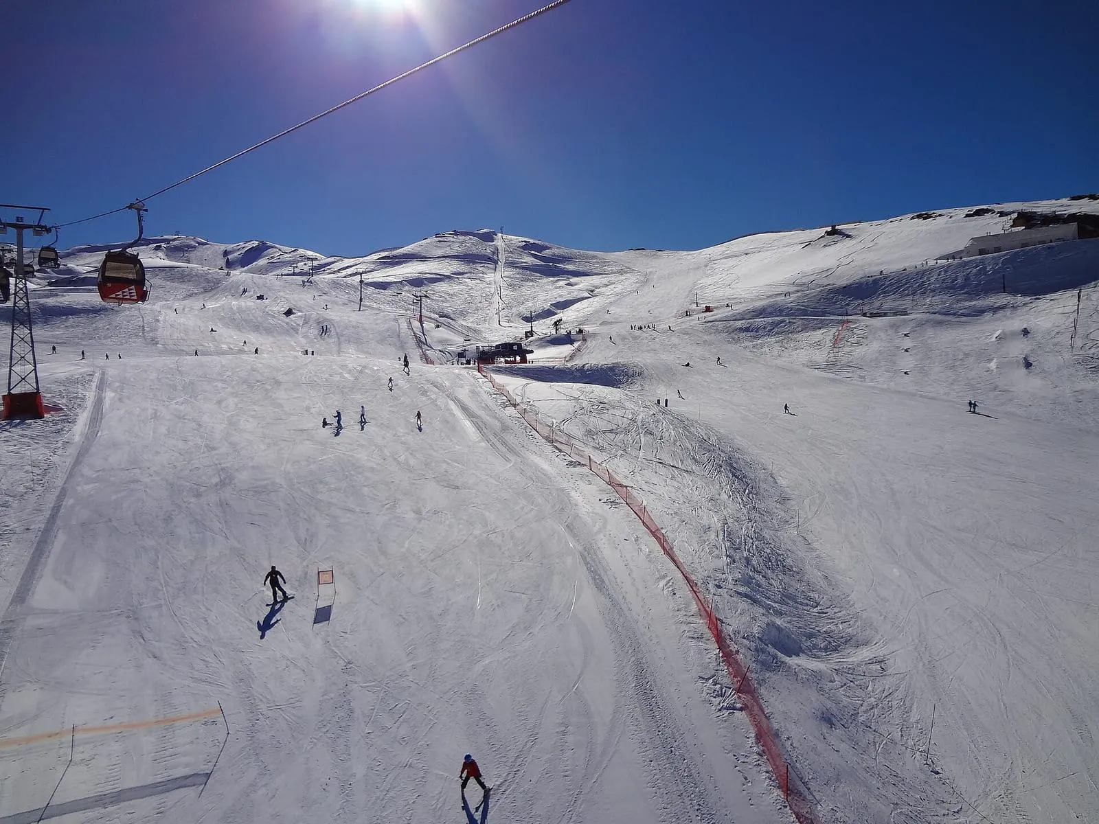 Pistas de esqui em Valle Nevado